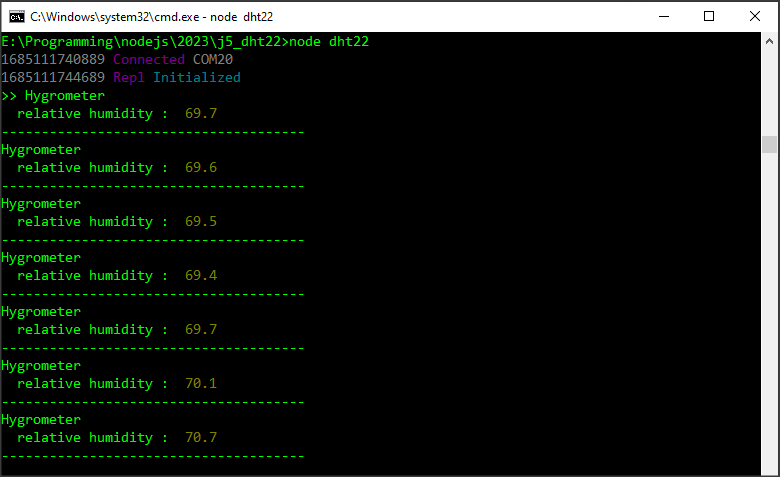 Arduino uno DHT22 wiring diagram