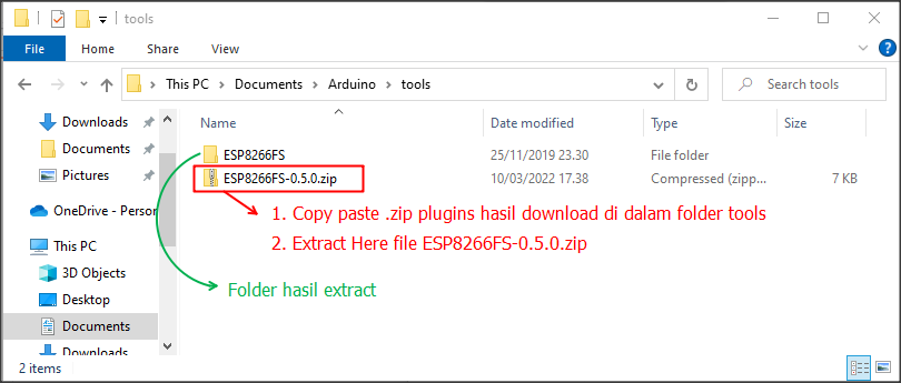 extract zip plugins