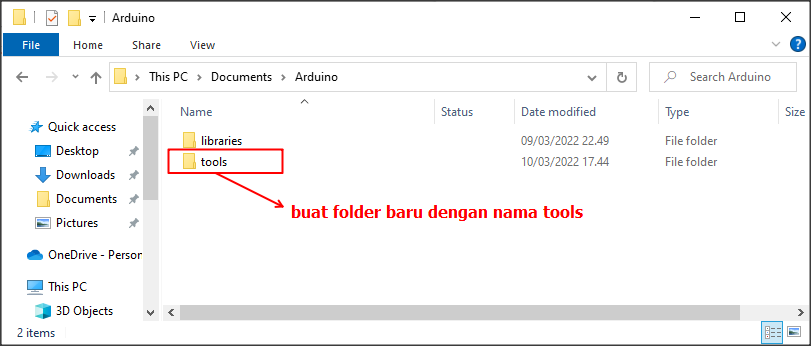 tools folder