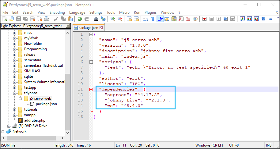 package.json