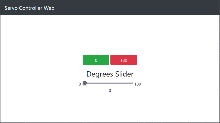 servo controller web