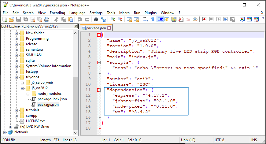 package.json