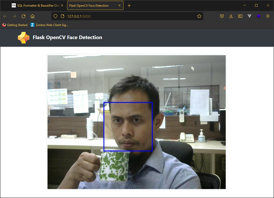 flask opencv demo